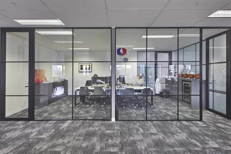 large window office fitouts