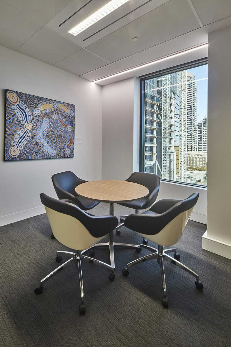 small meeting room office fitout sydney