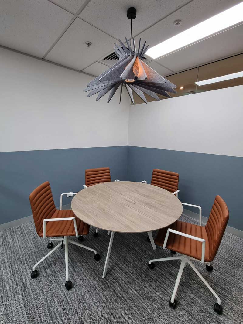 four person meeting room fitout