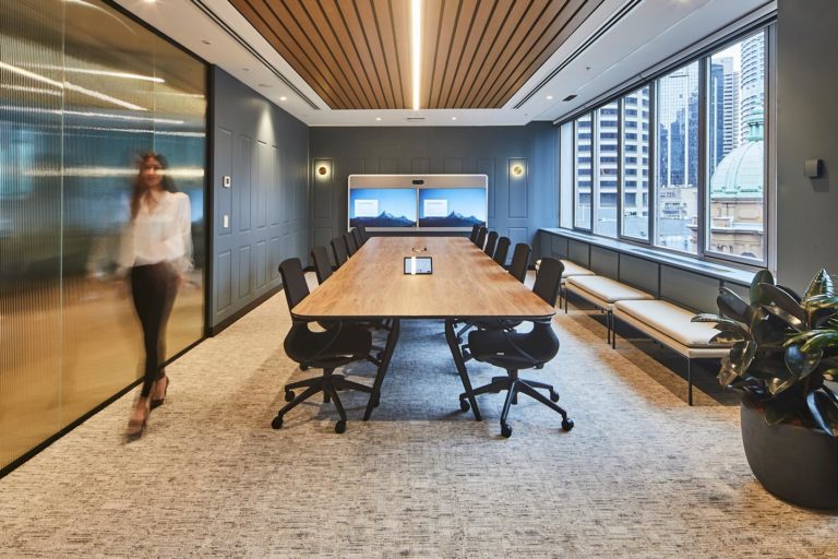 Large office meeting conference room fitout