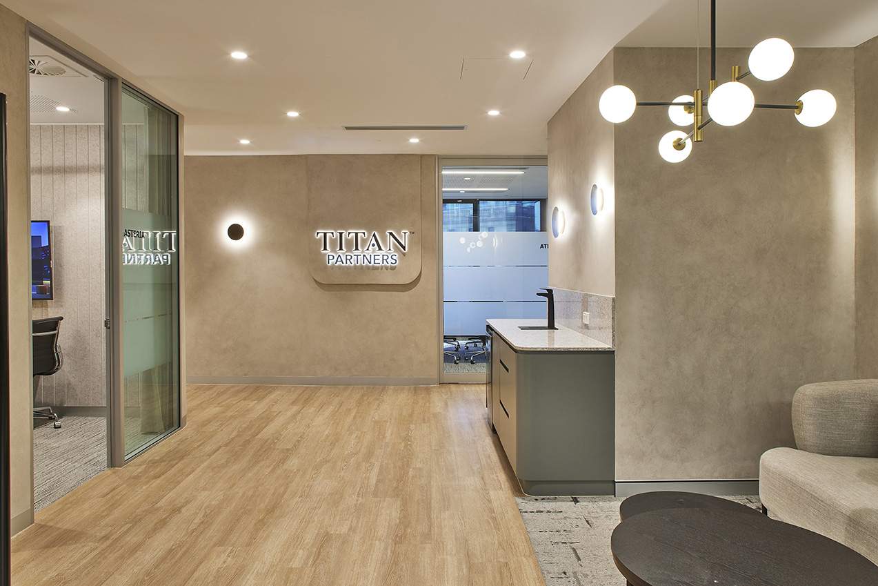 Vestra Titan Partners Office Design in Australia